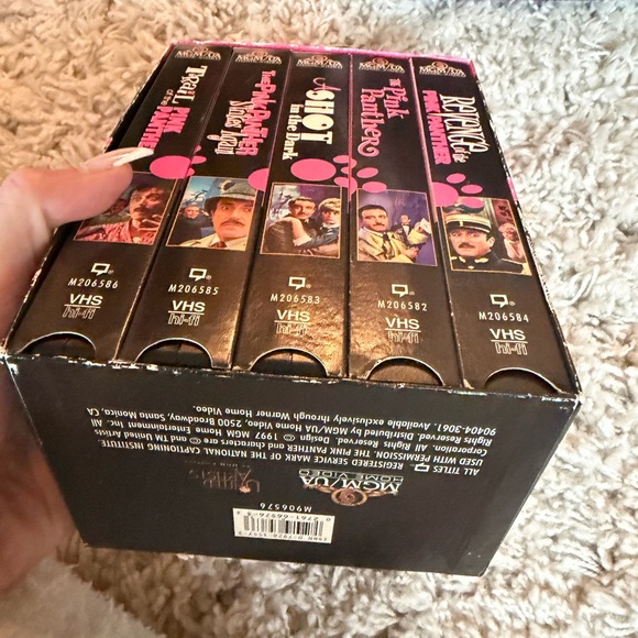 Pink Panther VHS Collection all the movies vintage set - Picture 4 of 4